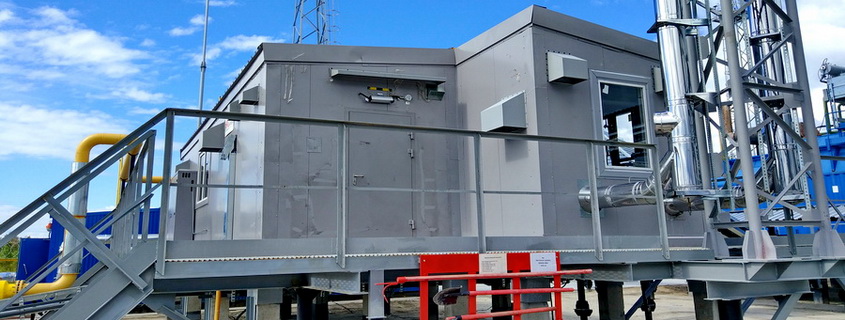 Fuel gas treatment facility